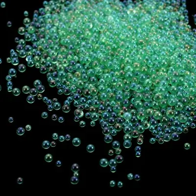 Image de Mini Boules à Bulles - Perles de Verre pour Résine et Nail Art