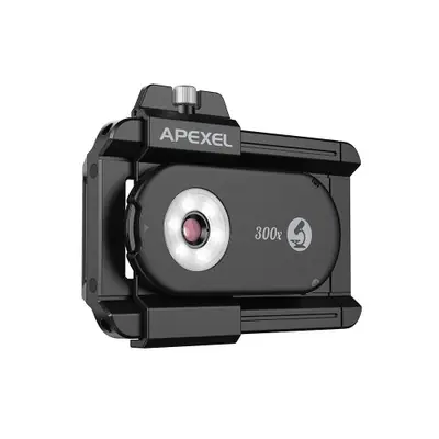 Image de Objectif Macro 300x pour Smartphone avec LED