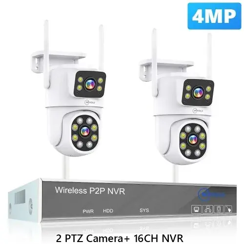 Caméra 4MP à double objectif