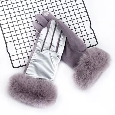 Image de Gants Hiver Tactile en Cachemire - Chauds & Stylish