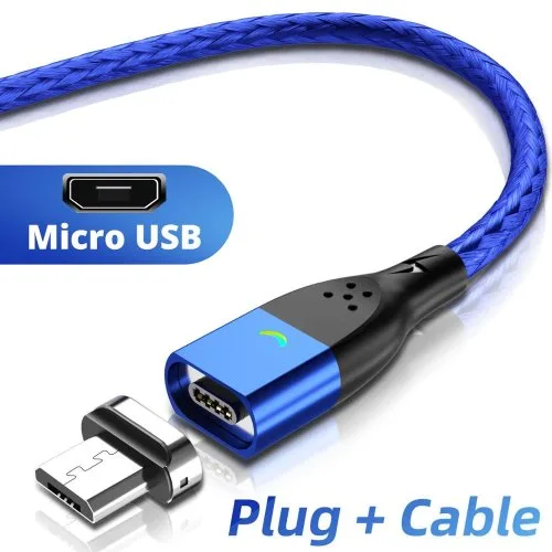 Mikro niebieski kabel