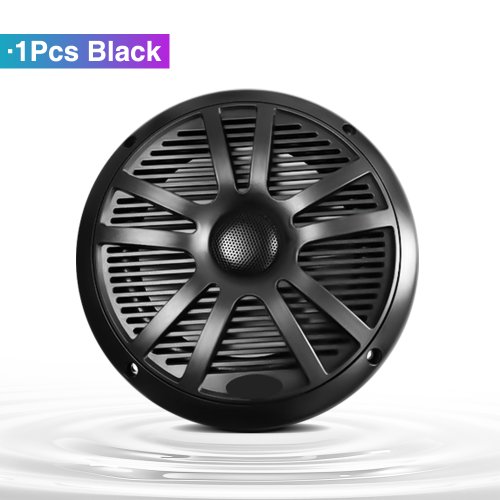 Afbeelding van 6.5 Inch 120W Marine Speakers Waterdicht Weerbestendig Stereo Boot Luidspreker voor Jachten Golfkar RV ATV UTV Schip sauna