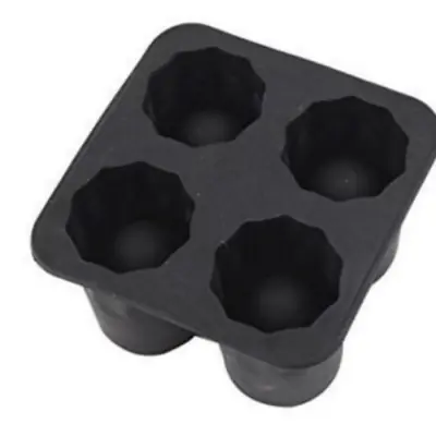 Image de Moule à Glaçons Créatif en Silicone - Blocs de Glace Ronds