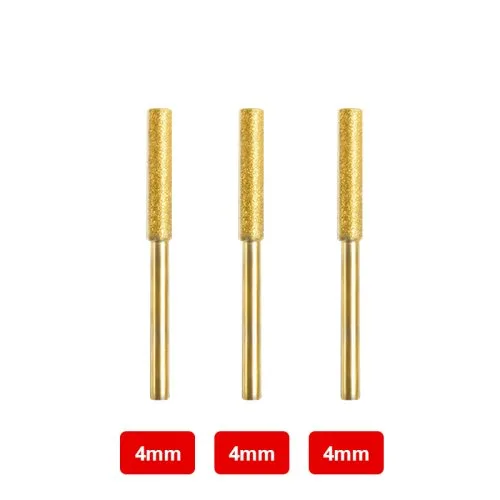 Oro 4mm 3uds