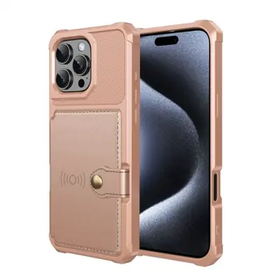 Image de Étui Luxe Cuir Anti-Choc pour iPhone