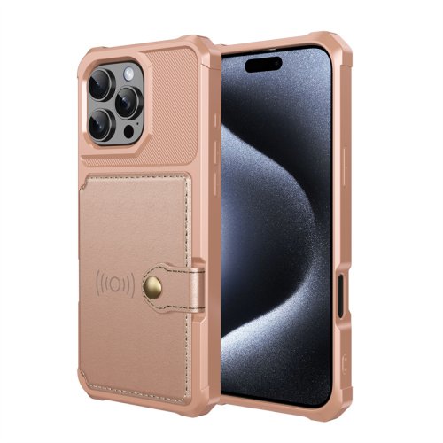 Afbeelding van Luxe Lederen Magnetische Kaartsleuf Case Voor iPhone 16 15 14 13 12 11 Pro Max Plus Mini 16e schokbestendige Portemonnee Lens Bescherm Cover