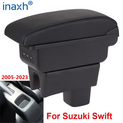 Immagine di Per Suzuki Swift Bracciolo Box Per Suzuki Swift Auto Bracciolo Accessori Auto Dettagli Interni Scatola di Immagazzinaggio Parti Retrofit 2005-2023