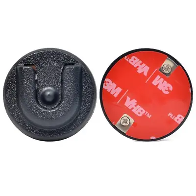 Image de Support Micro CB avec Clip Adhésif - Fixation Rapide & Stable