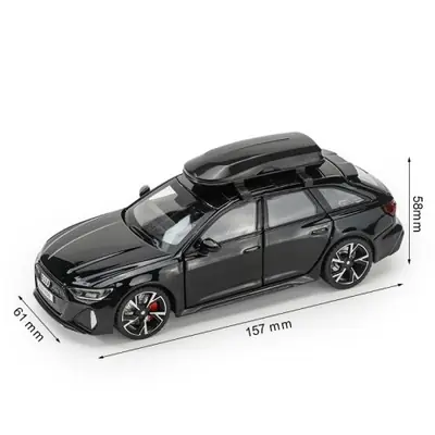Image de Audi RS6 1:32 - Voiture Jouet avec Son, Lumière et Portes Ouvertes