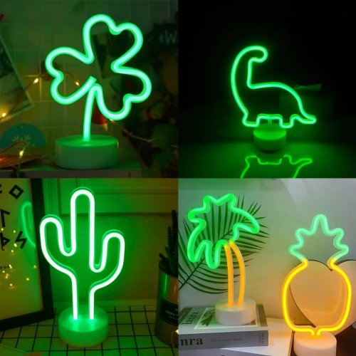 Bild von Lebendige Neonlichter, Batterie-/USB-Stromversorgung, Schlafzimmer, Geburtstag, Hochzeit, Weihnachtsfeierdekoration, Geschenke für Jungen und Mädchen