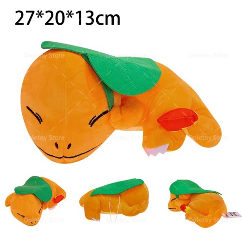 Imagen de Peluche de Pokémon Dormido: Umbreon, Mega Charizard X, Chien Pao, Garchomp, Charmander y Kyogre – Almohada Suave y Juguetes de Peluche Lindos para Niños y Fans de Anime