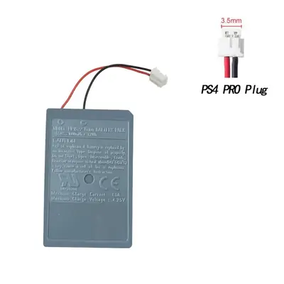 Image de Batterie pour PS4 Pro & Slim - Rechargeable pour DualShock 4 V1/V2