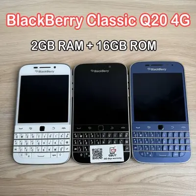 Image de BlackBerry Classic Q20 - Smartphone 4G avec Clavier QWERTY