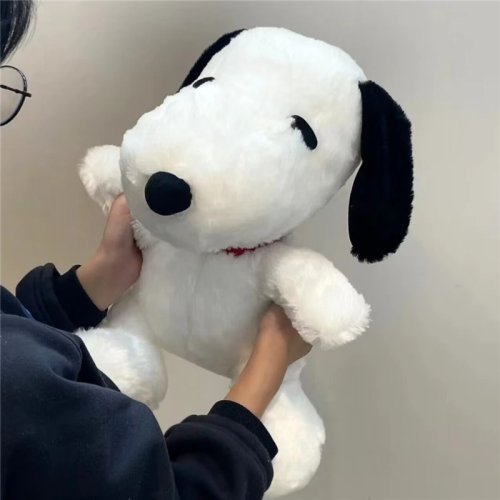 Schattige Snoopy Knuffel van 30 cm - Zachte Pluche Kussenbank als Speelgoed en Cadeau voor Kinderen