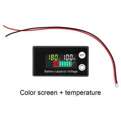 Image de Testeur de Batterie LCD - Capacité & Tension en Temps Réel