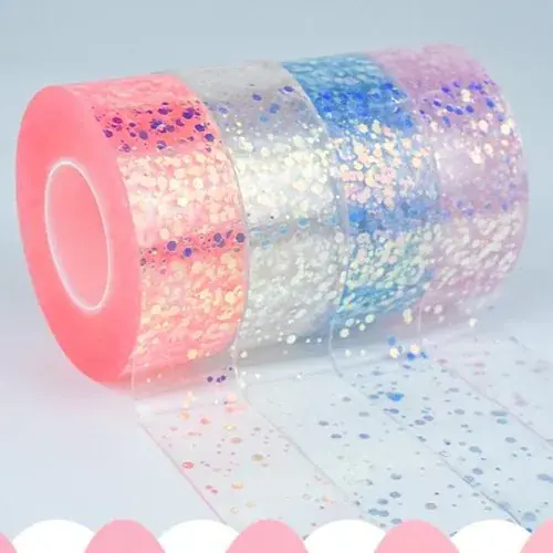 Image de Ruban Nano Brillant dans le Noir - Couleur Aléatoire