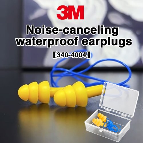 Image de Bouchons d'oreilles anti-bruit 3M Ear 340 - Protection auditive confortable