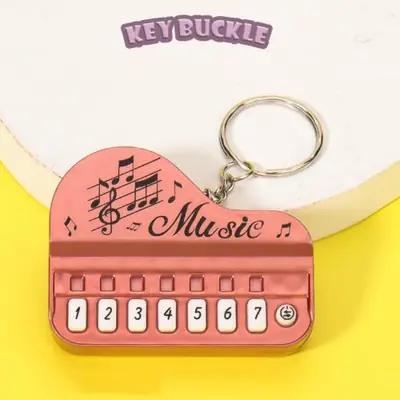 Image de Mini Piano Électronique Porte-Clés - Jouet Musical Créatif