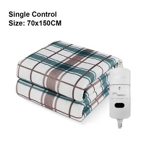 Immagine di Coperta elettrica 220V Termostato automatico più spesso Coperta riscaldante elettrica Scaldacorpo Materasso termico per coperta riscaldata
