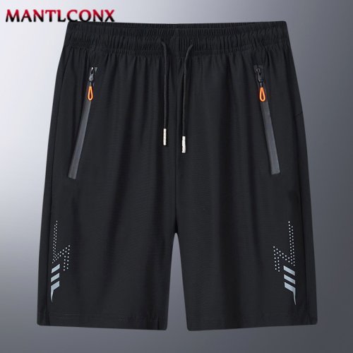 Image of Men's Quick-Dry Elastic Fitness Shorts for Summer Gym, Running, Jogging, and Casual Wear