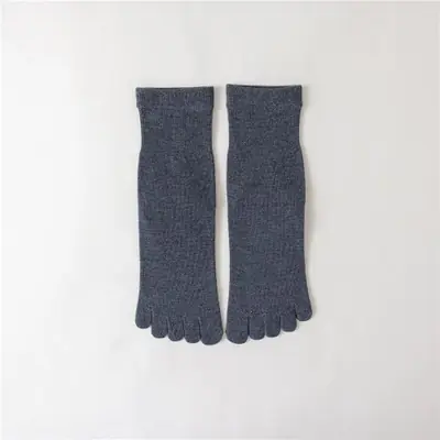 Image de Chaussettes Yoga 5 Doigts Antidérapantes - Coton Compression