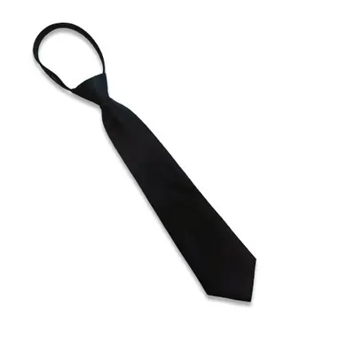 Image de Pince à Cravate Noire 8cm - Simple & Sécuritaire