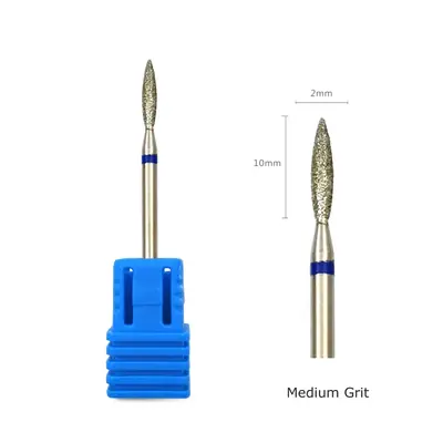 Image de Foret Ongles Diamant 2mm - Nettoyage Cuticule & Peau Morte