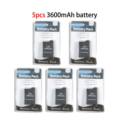 5PCS 3600mAh