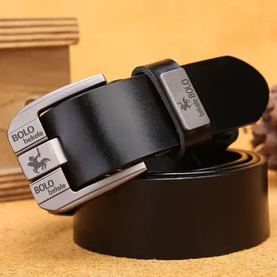Image de Ceinture Homme Cuir Véritable - Luxe & Élégance