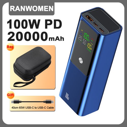 Image de PowerBank 20000mAh Ultra-Rapide avec Affichage LED