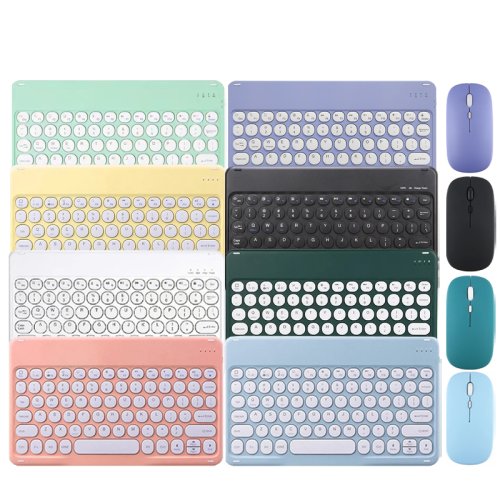 Image of Universal Bluetooth Keyboard and Mouse Set for iPad Pro, Air 2024, Xiaomi, Samsung Tablets & Phones – Wireless 10-Inch Compatible