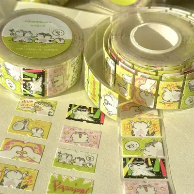 Image de Stickers Chats Mignons - 200 Pièces Transparentes