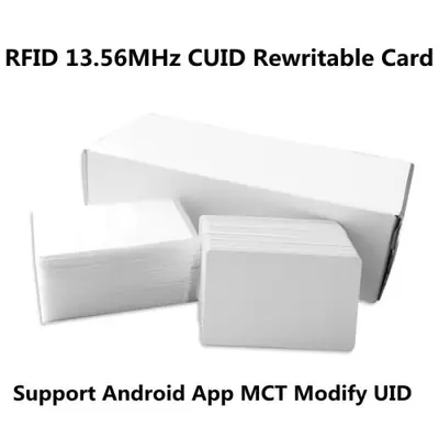 Image de Clone RFID NFC 13.56MHz - Carte Réinscriptible 1K S50