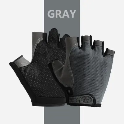 Image de Gants Sportifs Demi-Doigt Respirants & Antidérapants