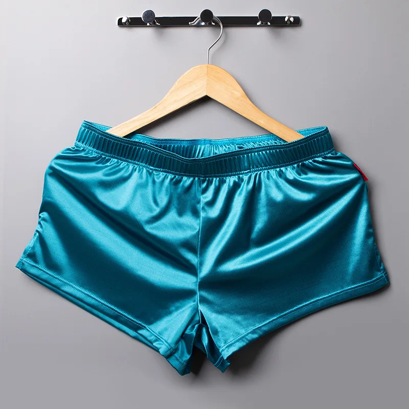 Zdjęcie Męskie spodnie ze strzałkami Luźne, oddychające majtki Męskie bokserki Homewear Casual Młodzieżowe spodenki do spania