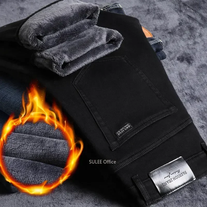 Bild von Warm & Stilvoll: Herren Winter Jeans mit Fleece-Innenfutter