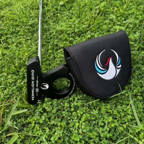 Zdjęcie Putter Golfowy Vermilion Bird High MOI – Głowica Frezowana CNC z Stopu Cynku, Otwór Centralny, Zwiększonej Stabilności i Równowagi