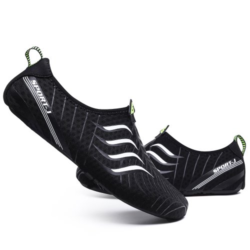 Zdjęcie Męskie buty do wody Aqua damskie trampki do pływania sandały na boso plażowe buty do brodzenia mieszkania unisex oddychające szybkoschnące obuwie