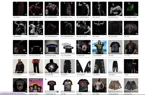 Afbeelding van Oversized T-Shirt voor Heren in Zwart met DTG Print - CBUM Stijlvolle Kleding