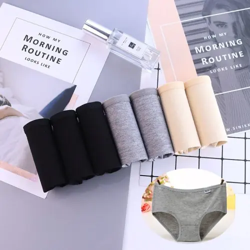 Image de Culottes en Coton Grande Taille - Lot de 7 Pièces Douces & Confortables