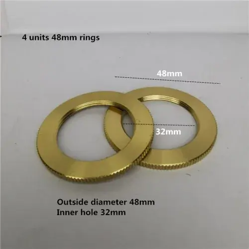 4 unités de anneaux de 48 mm