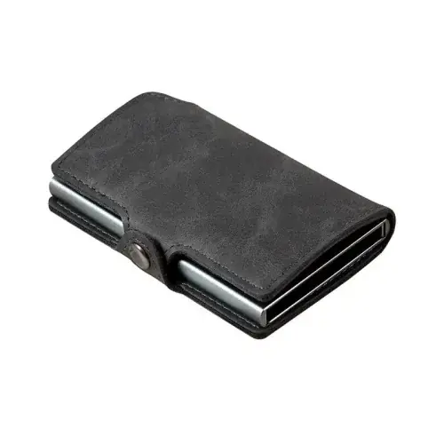 Image de Portefeuille Mince Homme en Cuir - RFID Bloquant
