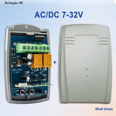 Image de Récepteur Garage Universel 433MHz + Télécommande Alutech AT4
