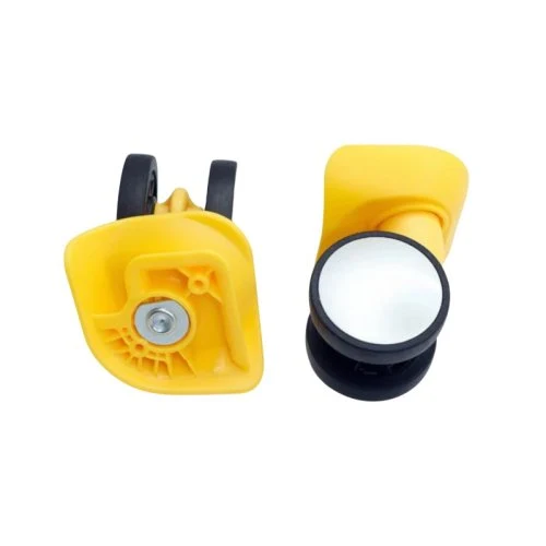 Dos amarillo ruedas