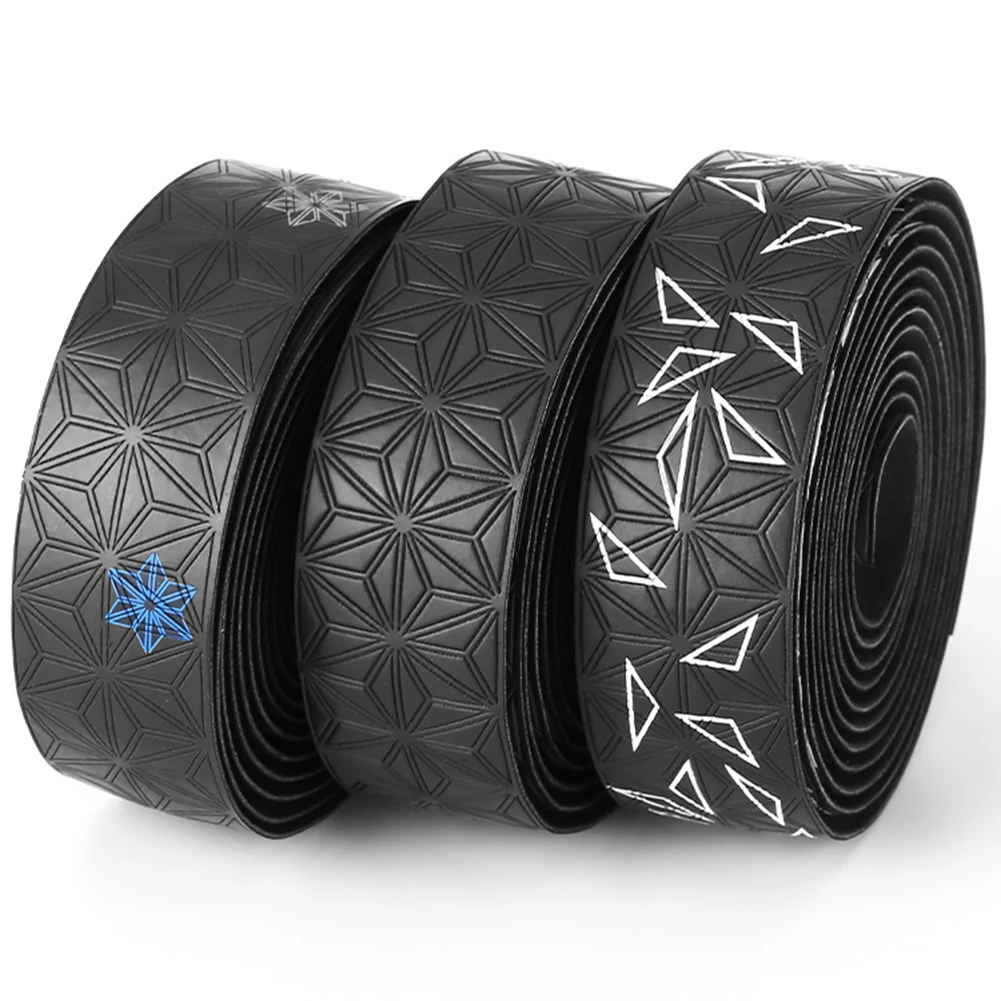 Afbeelding van 2 stuks anti-slip PU stuurlint voor racefiets met schokabsorptie, handvat tape met bar end stekkers – comfortabele en veilige grip voor fietsen en racketfietsen