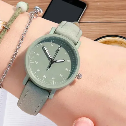 Immagine di Orologio da Donna Vintage con Cinturino in Pelle PU