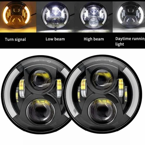 50w Halo light Black