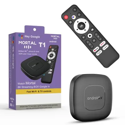 Image de Box TV Android Ultra Performante avec Google Assistant