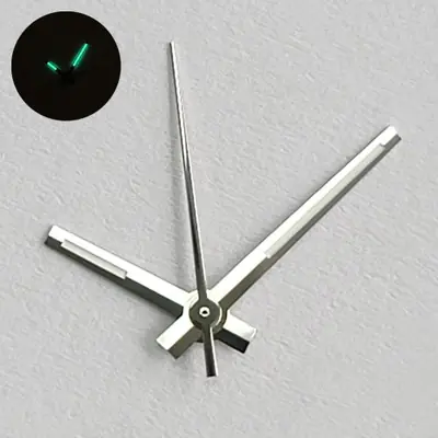 Image de Aiguilles Lumineuses NH35 - Or Rose, Argent & Vert