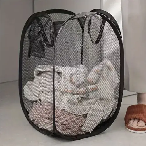 Image de Panier à Linge Pop-Up Ultra-Pratique